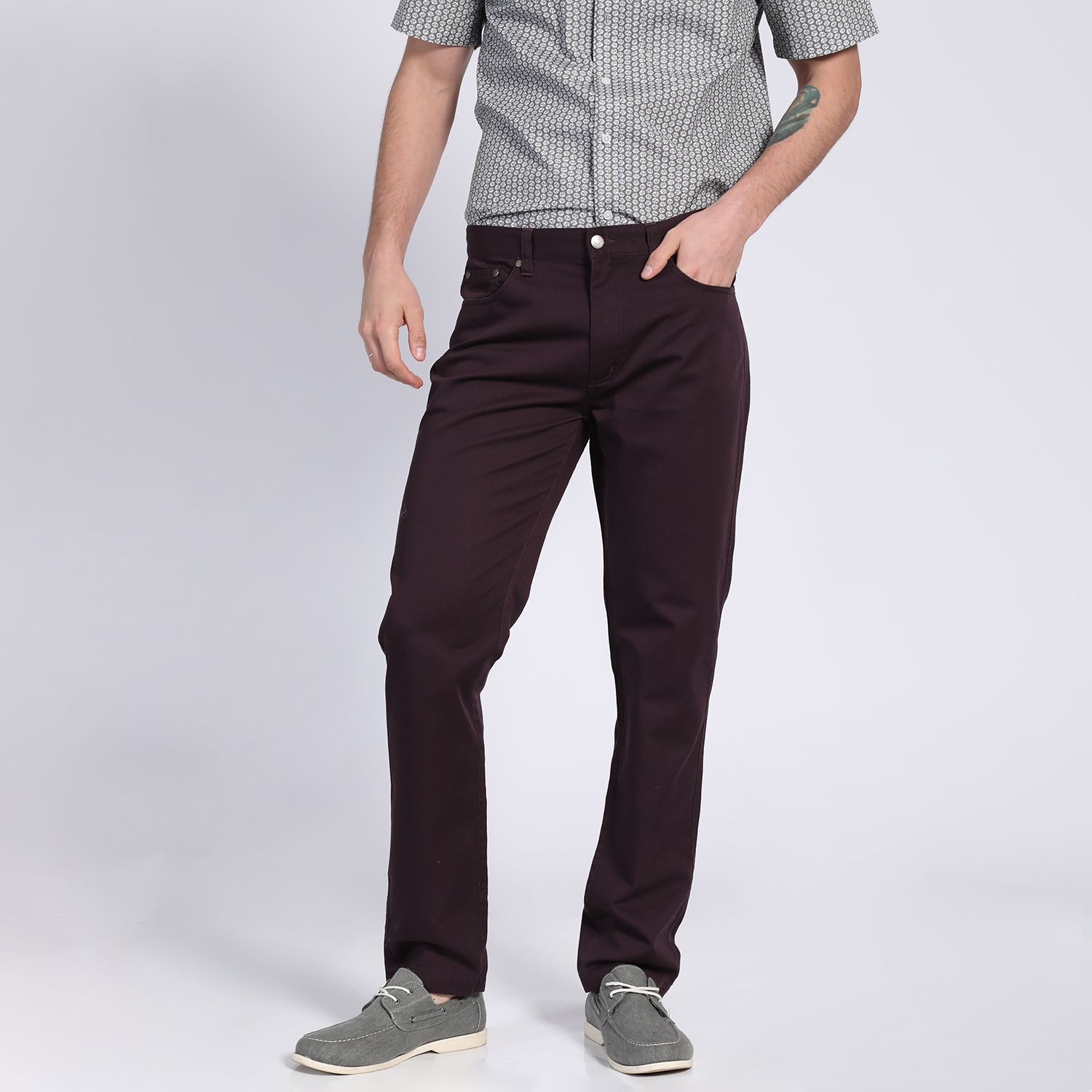 Pantalon Hombre 5 Bolsillos Tc Twill 