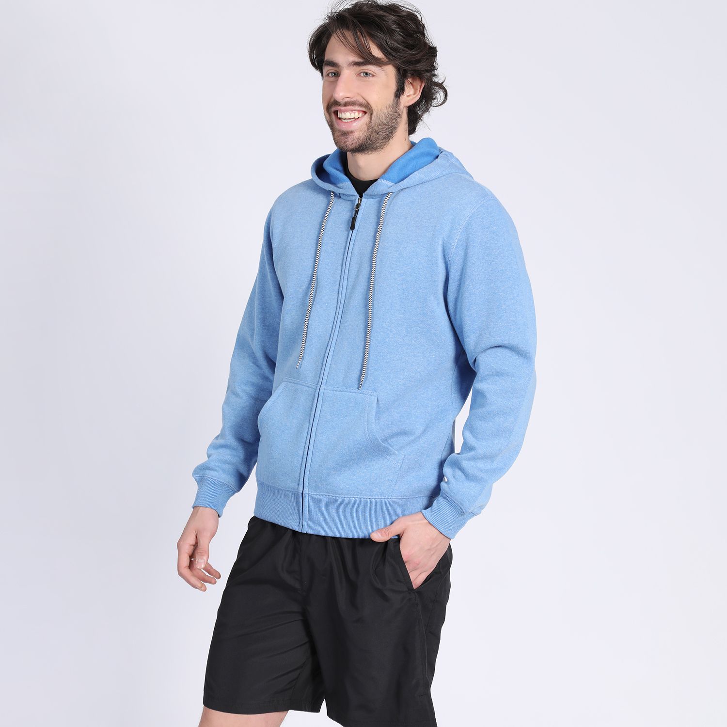 Poleron Full Zipper  Tallas Grandes