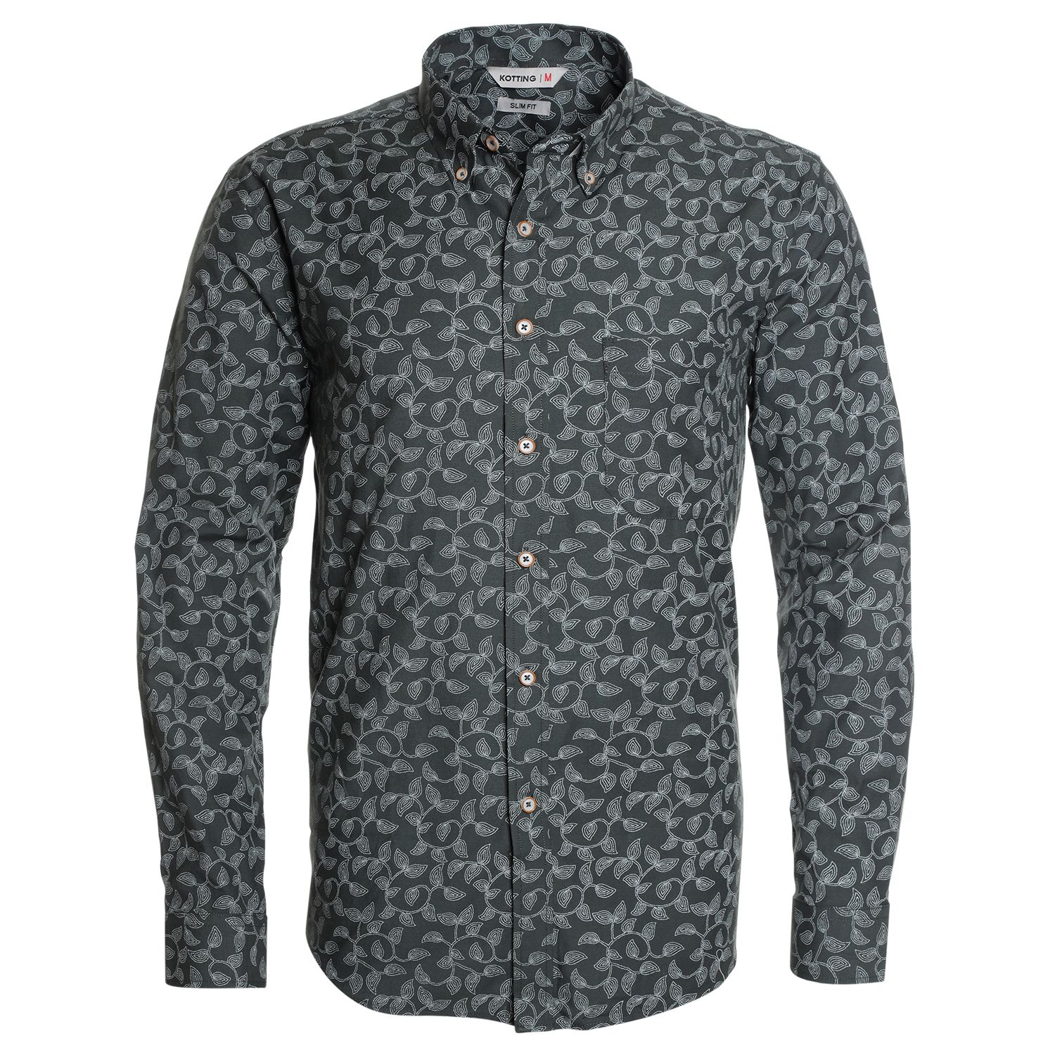Camisa Oxford Estampada