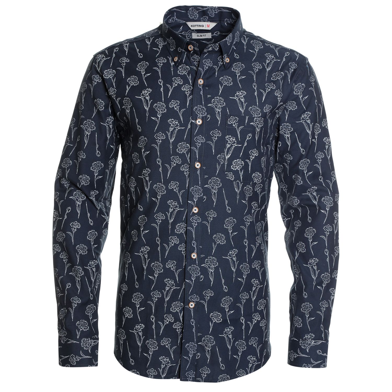 Camisa Oxford Estampada