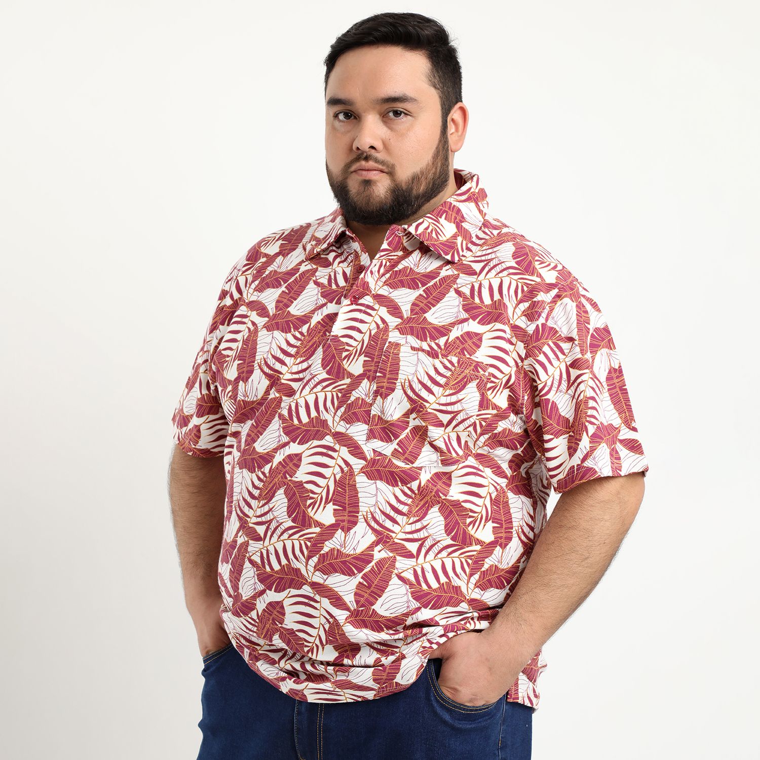 Polera Pique Estampada