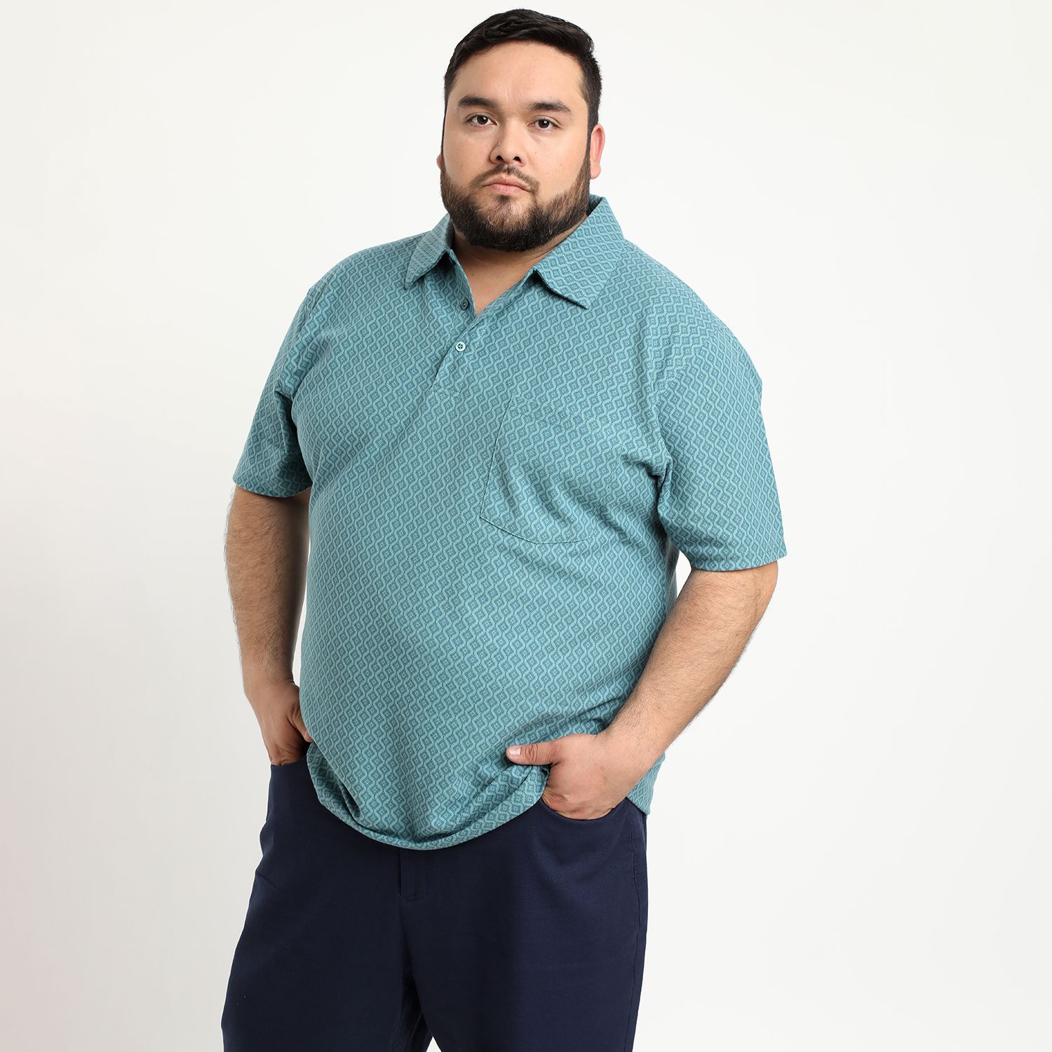 Polera Pique Estampada