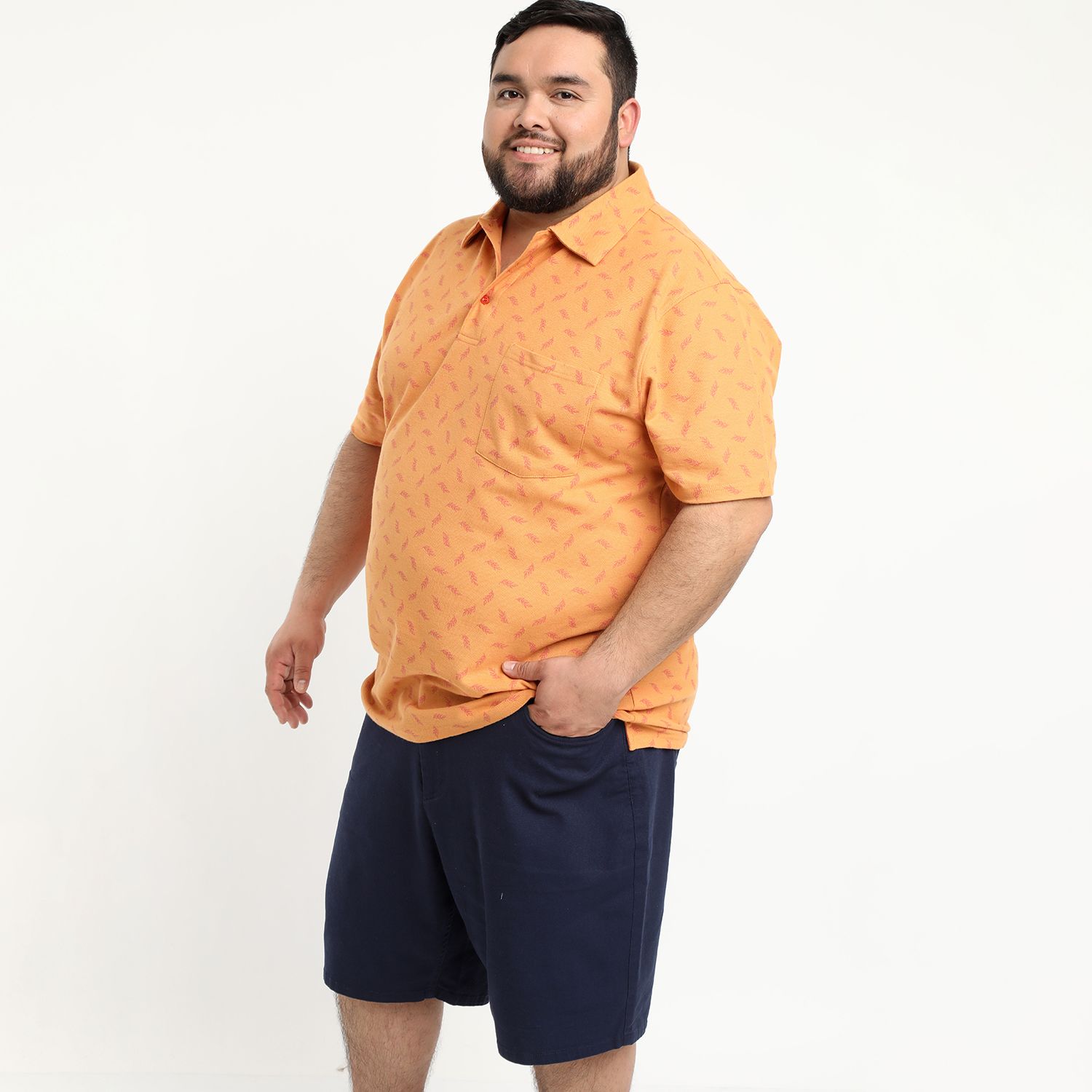 Polera Pique Estampada