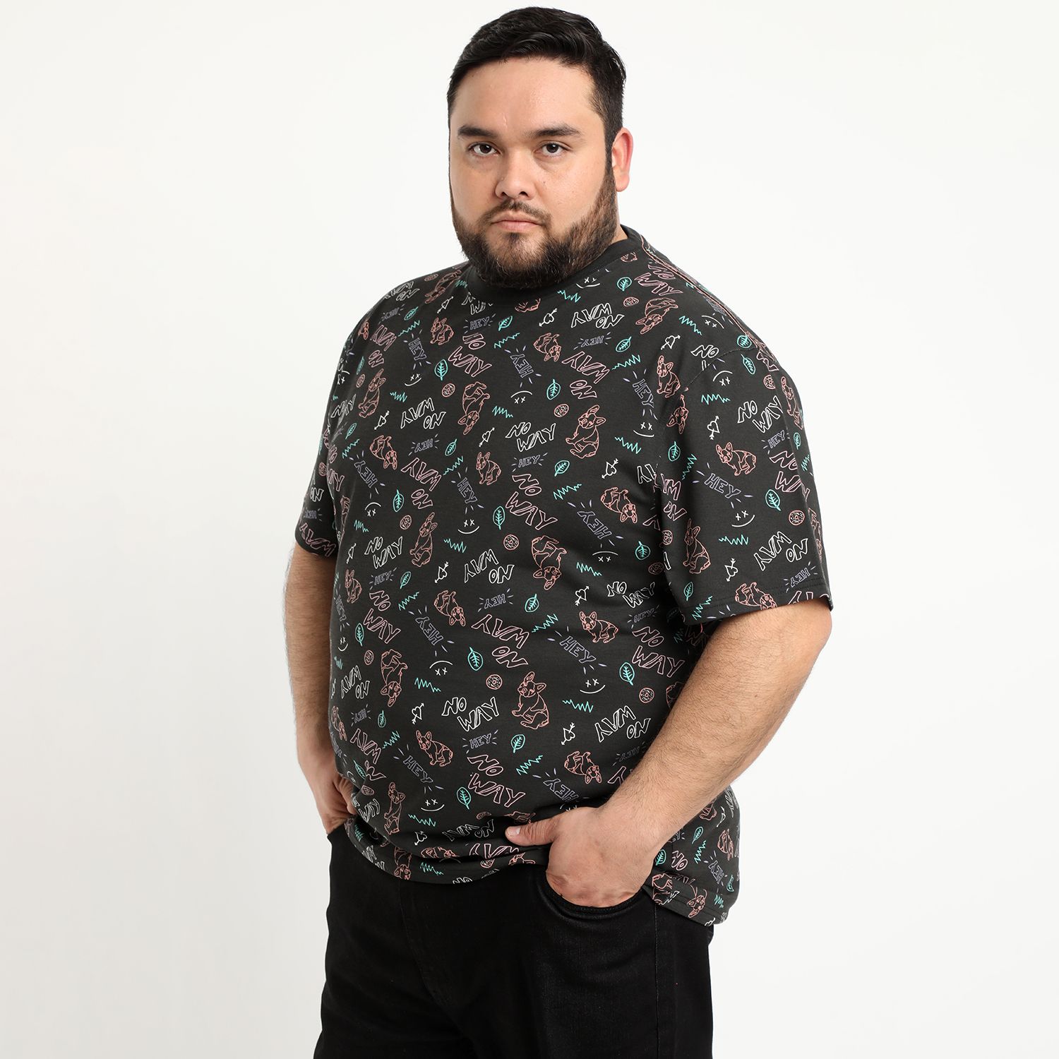 Polera Jersey Print