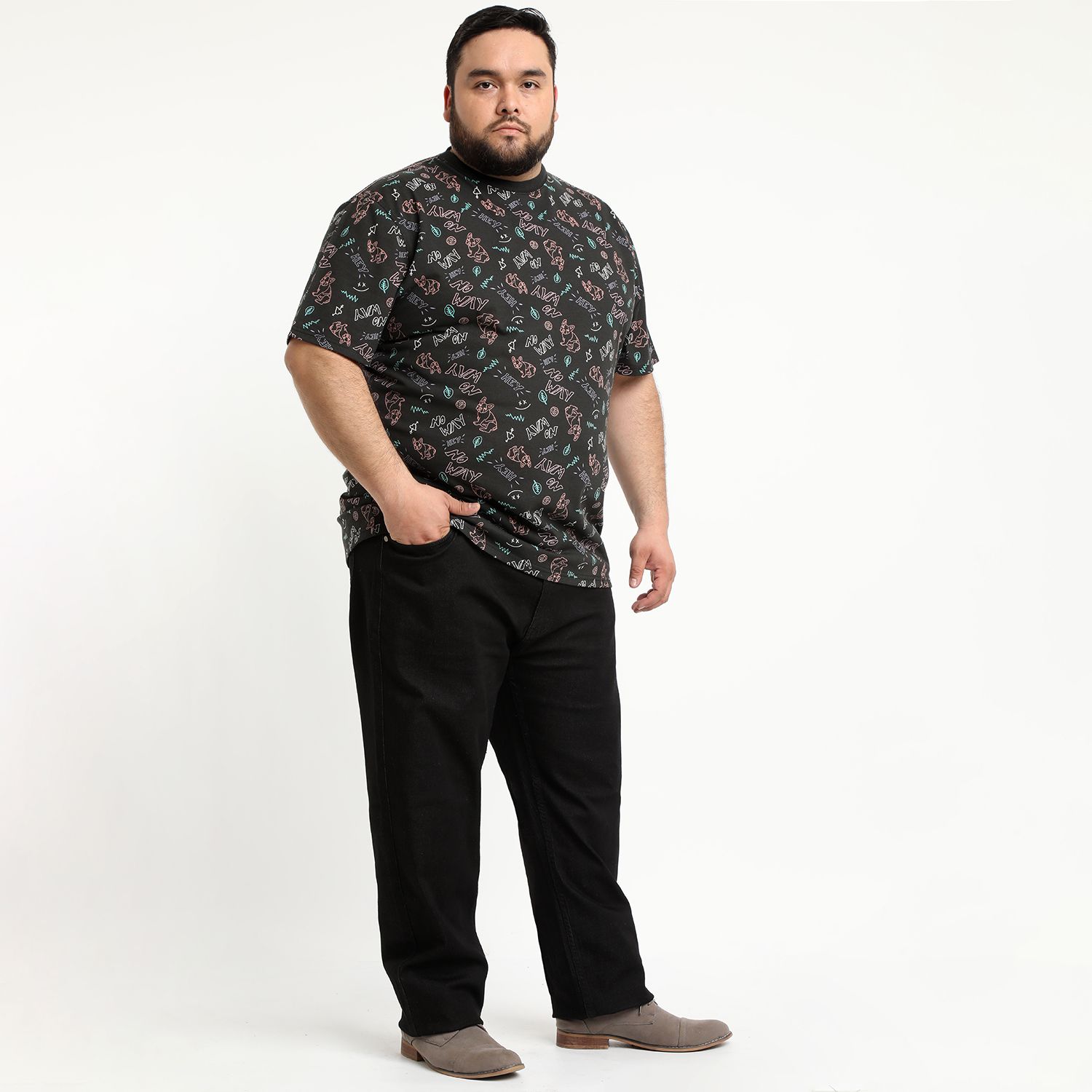 Polera Jersey Print