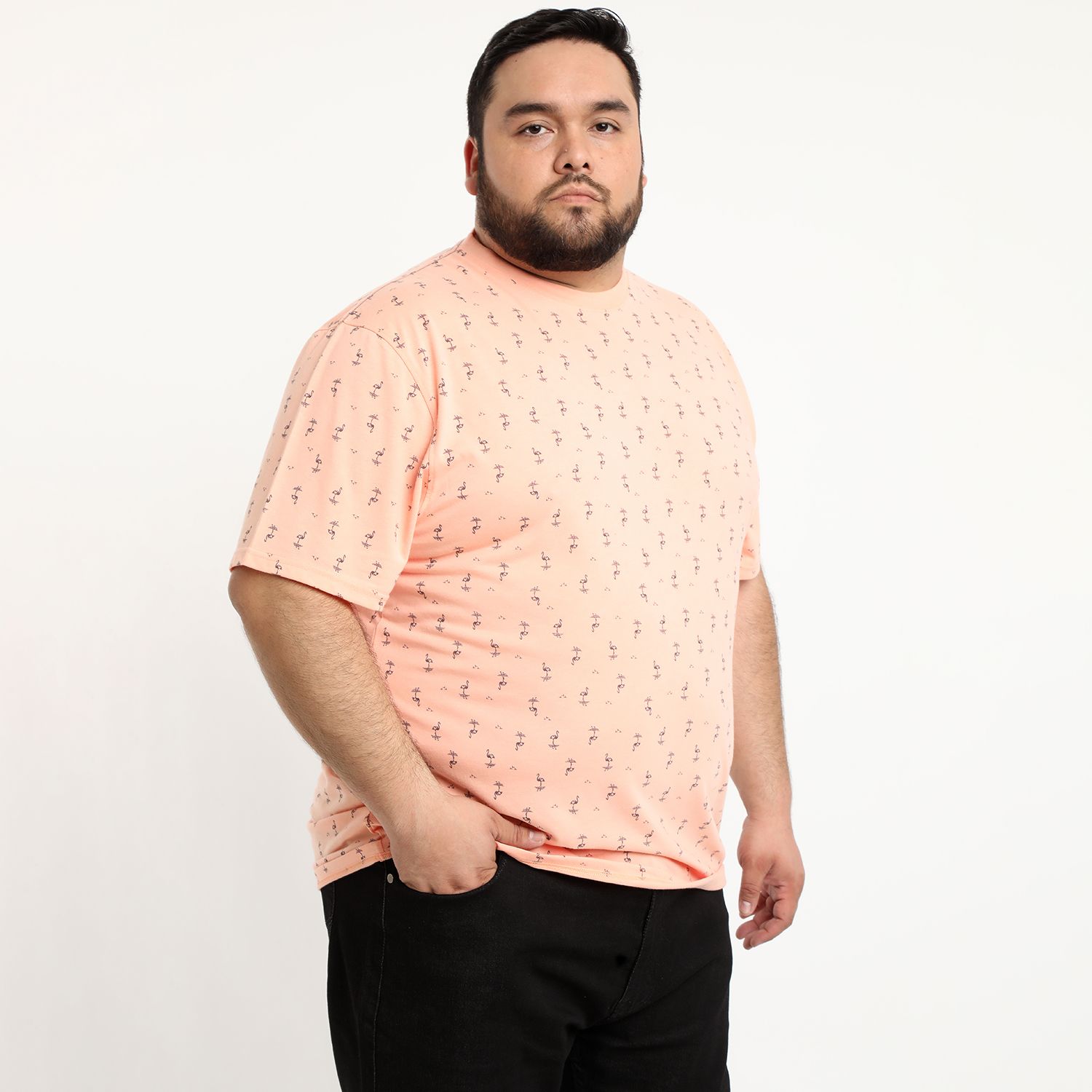 Polera Jersey Print