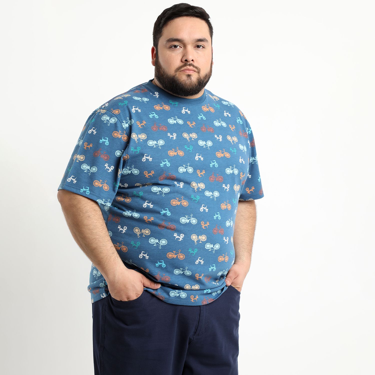 Polera Jersey Print