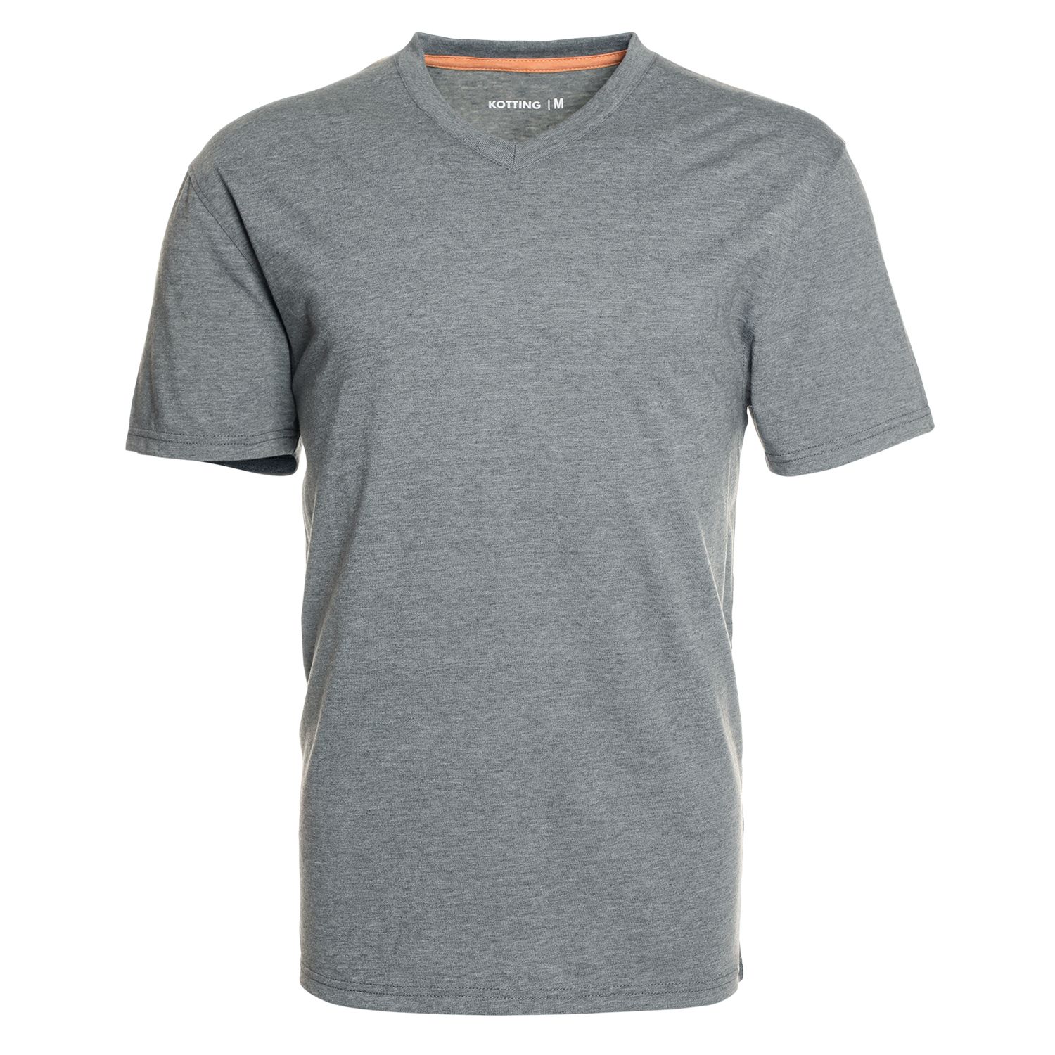 Polera Jersey Melange Cuello V