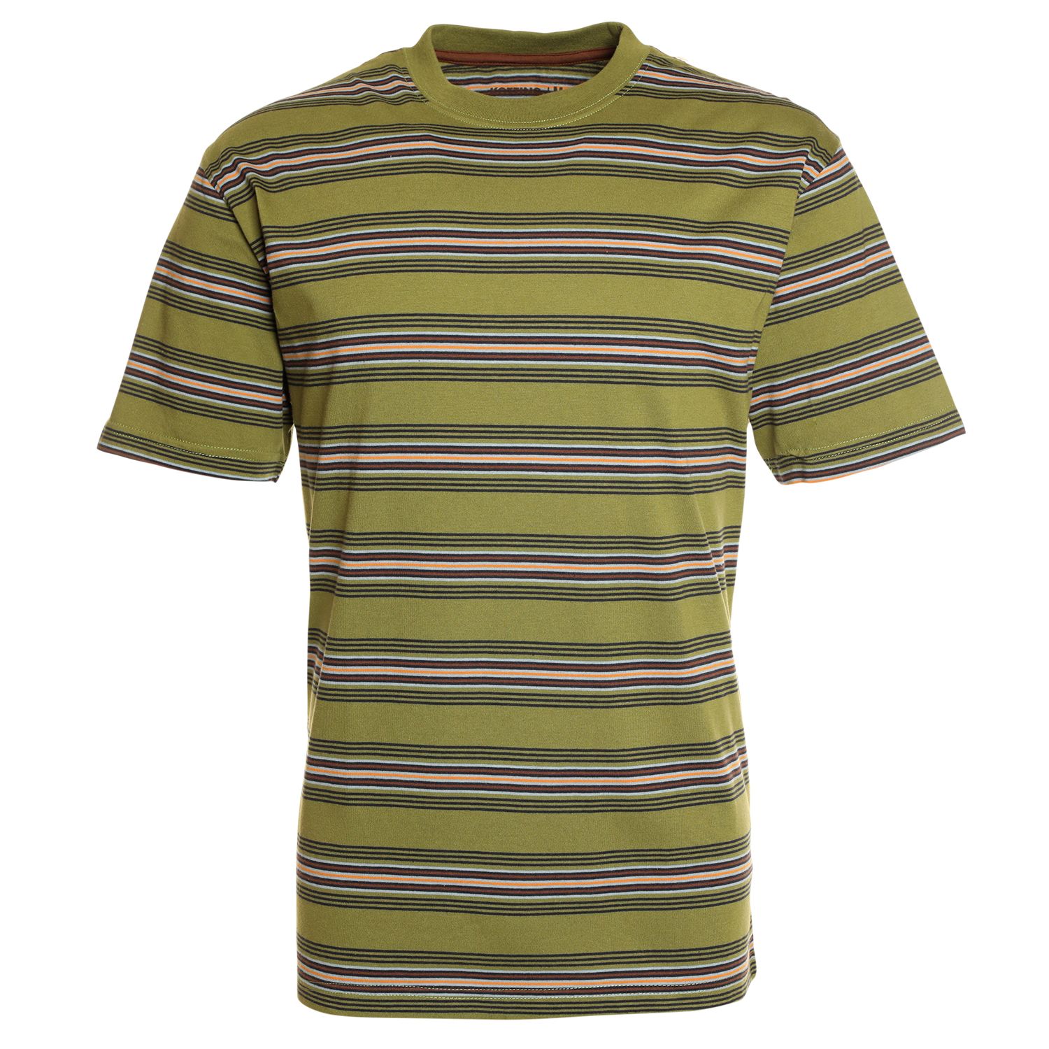 Polera Jersey Listada Cuello Redondo