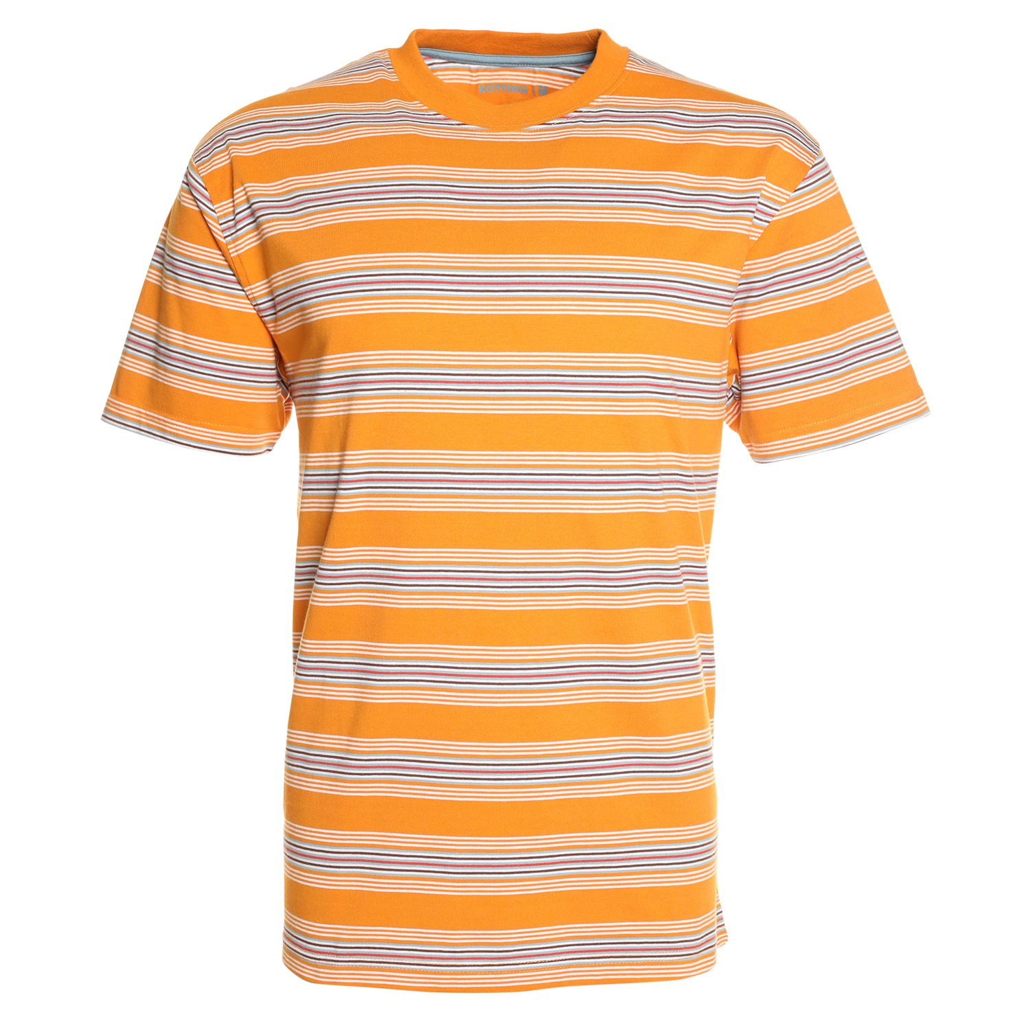 Polera Jersey Listada Cuello Redondo
