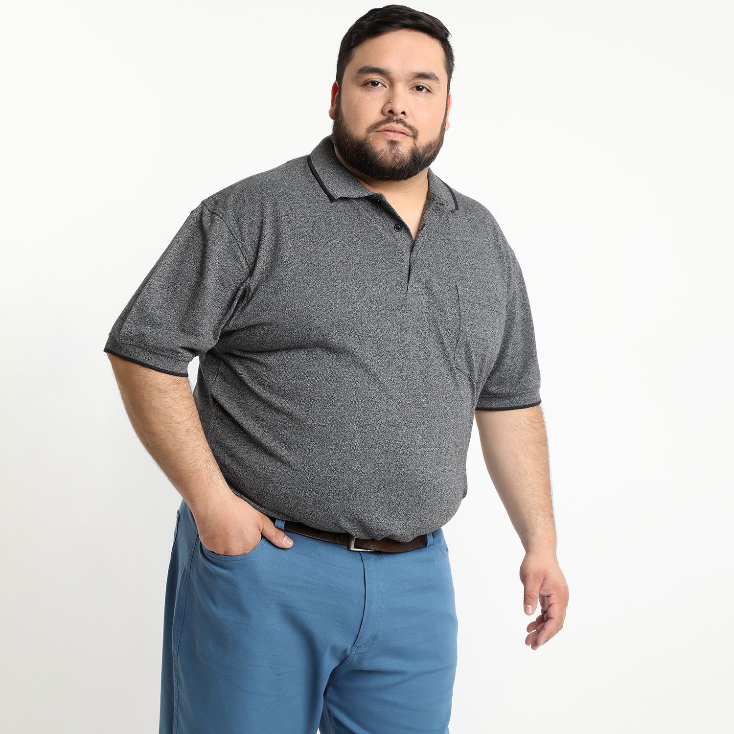 Polera Pique Melange