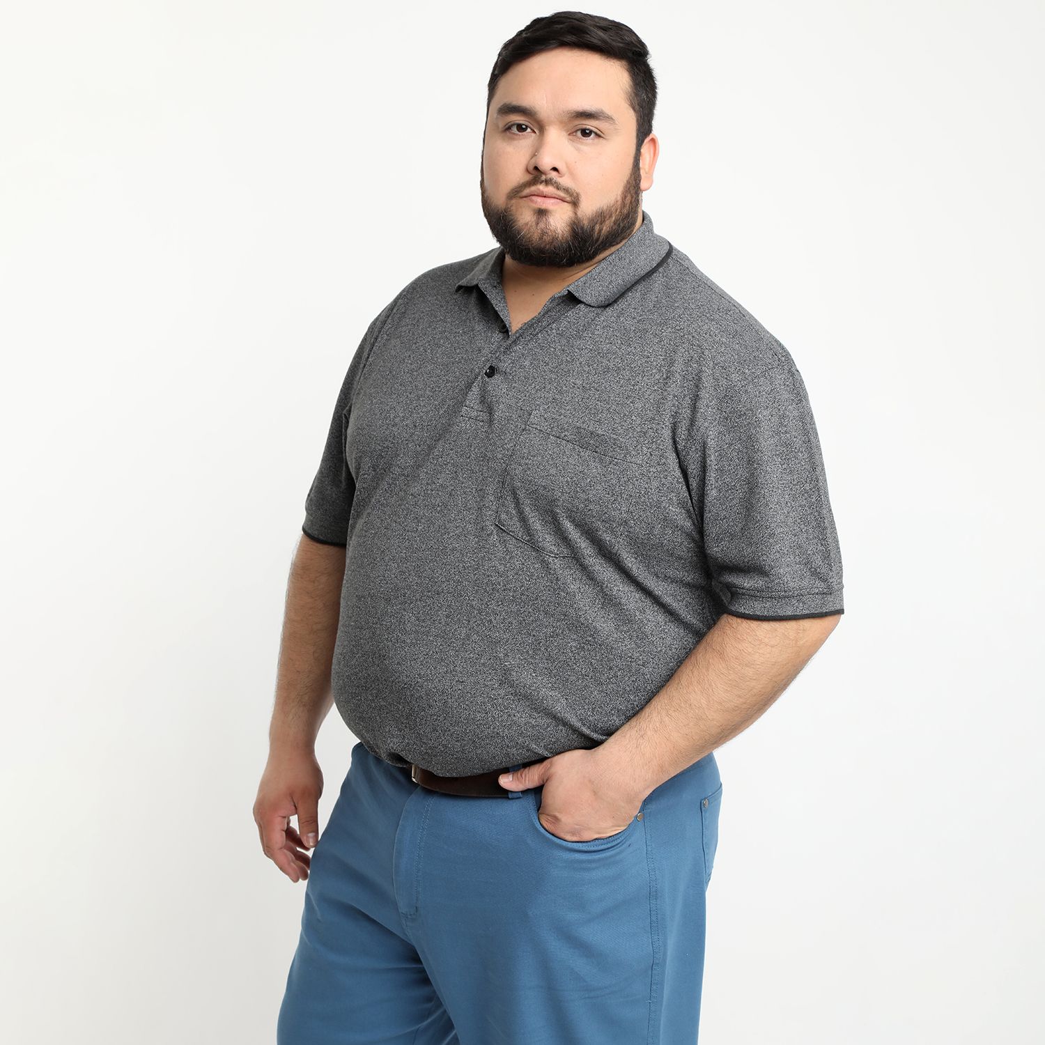 Polera Pique Melange