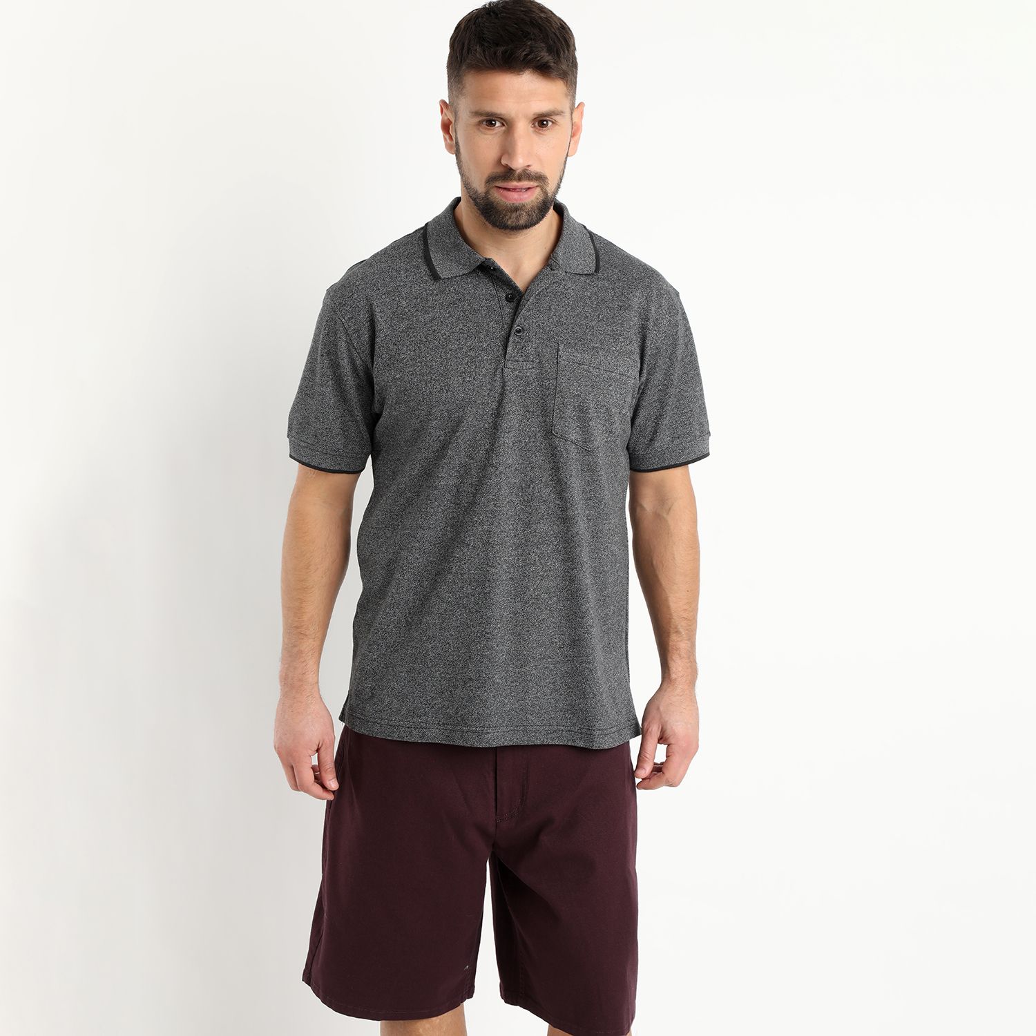 Polera Pique Melange