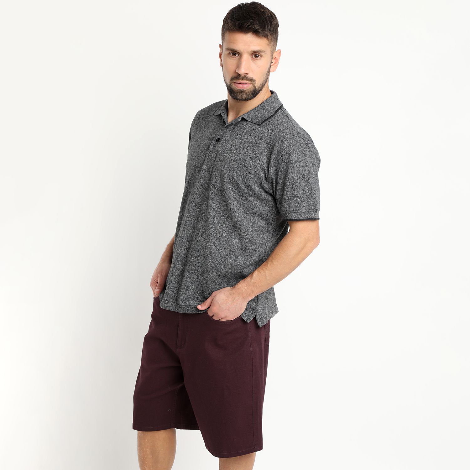 Polera Pique Melange