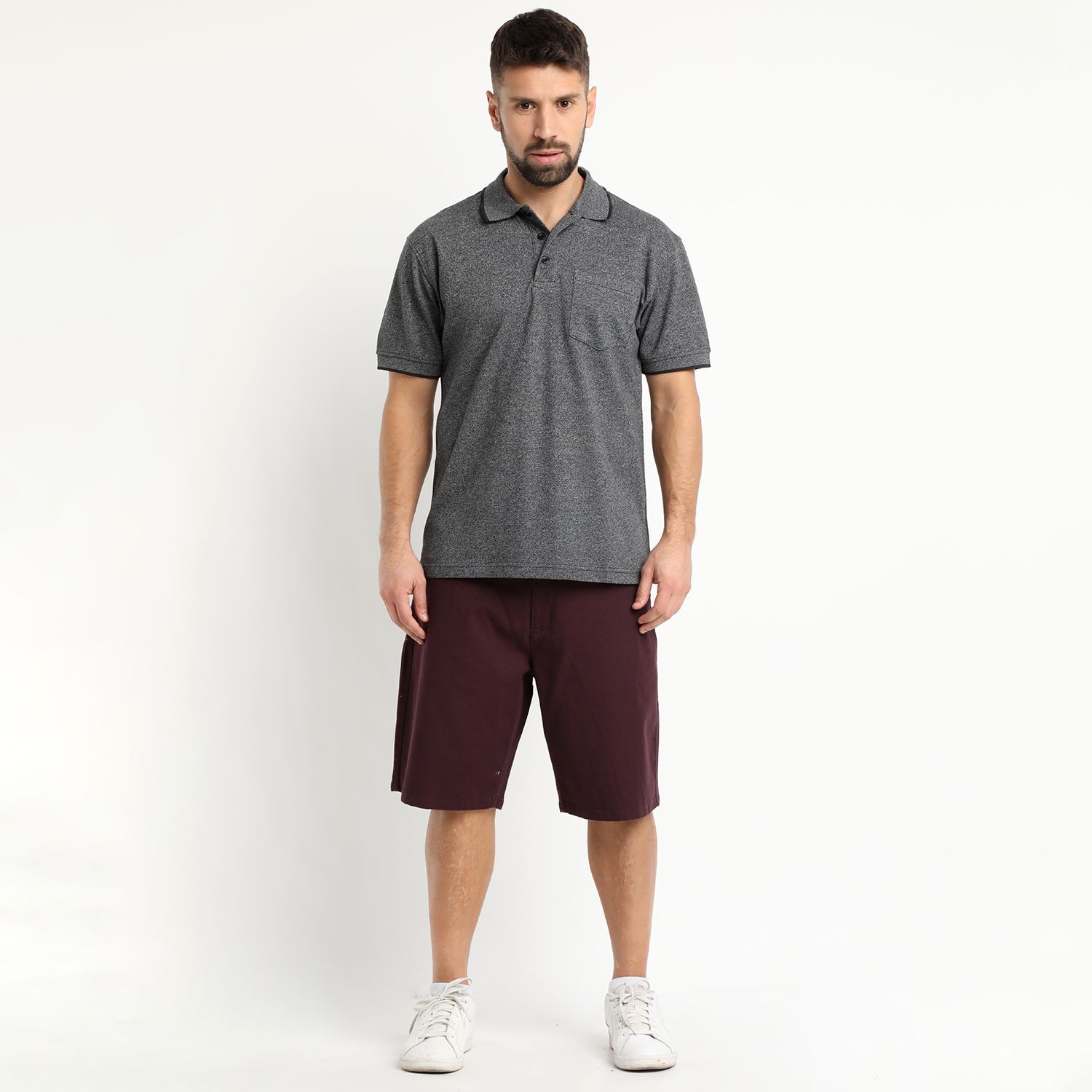 Polera Pique Melange
