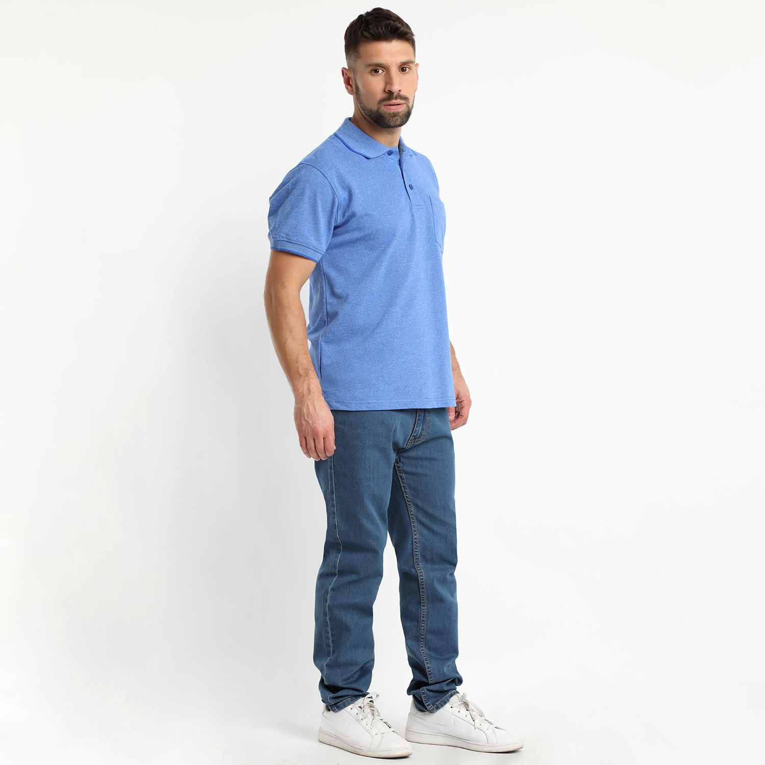 Polera Pique Melange