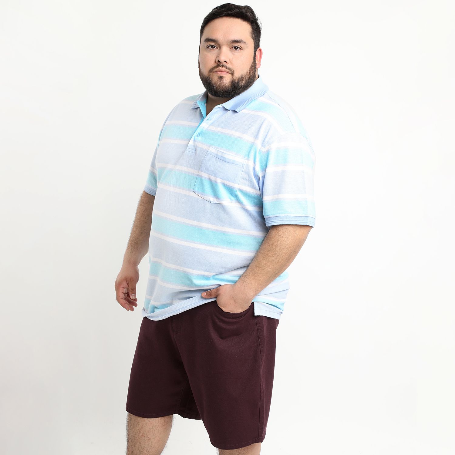 Polera Pique Listada