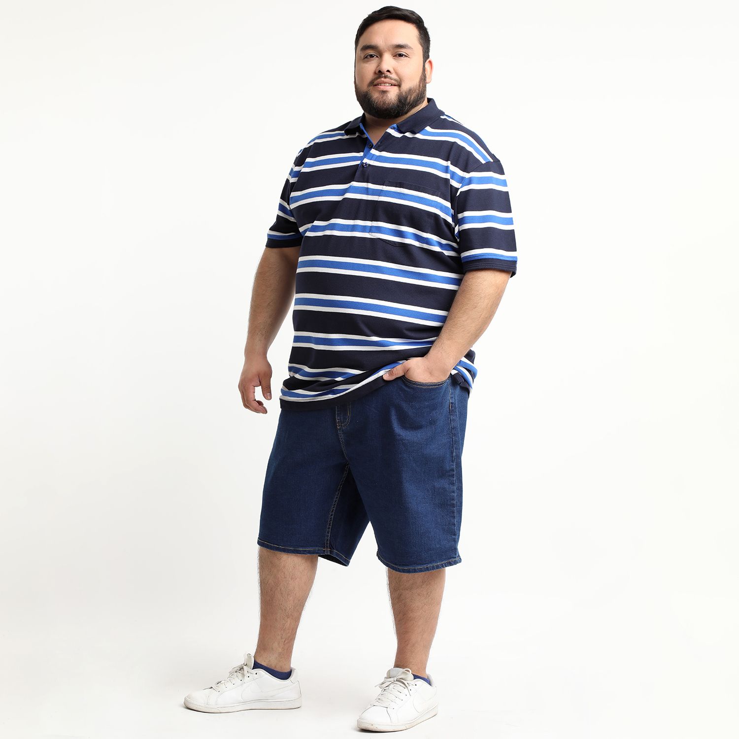 Polera Pique Listada