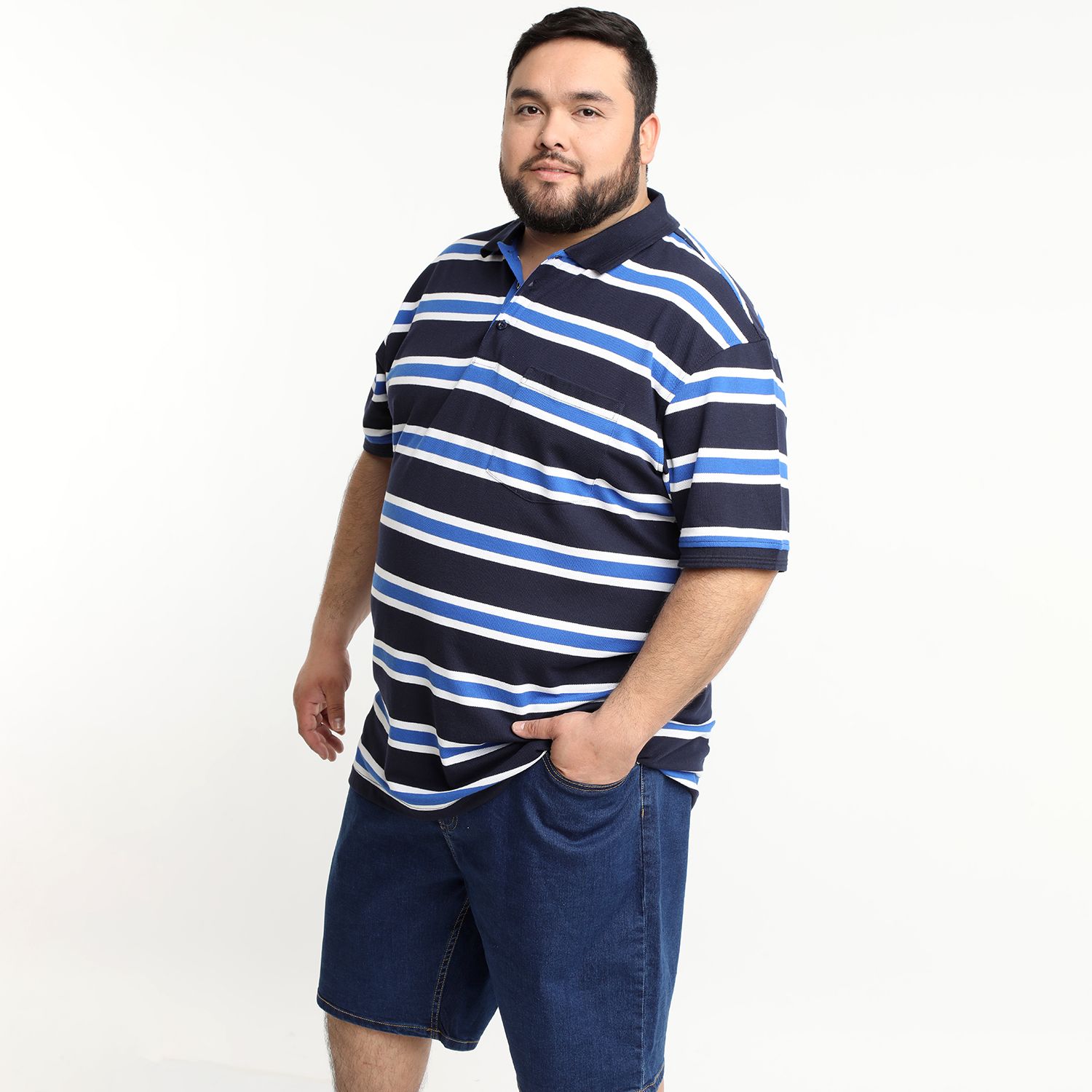 Polera Pique Listada