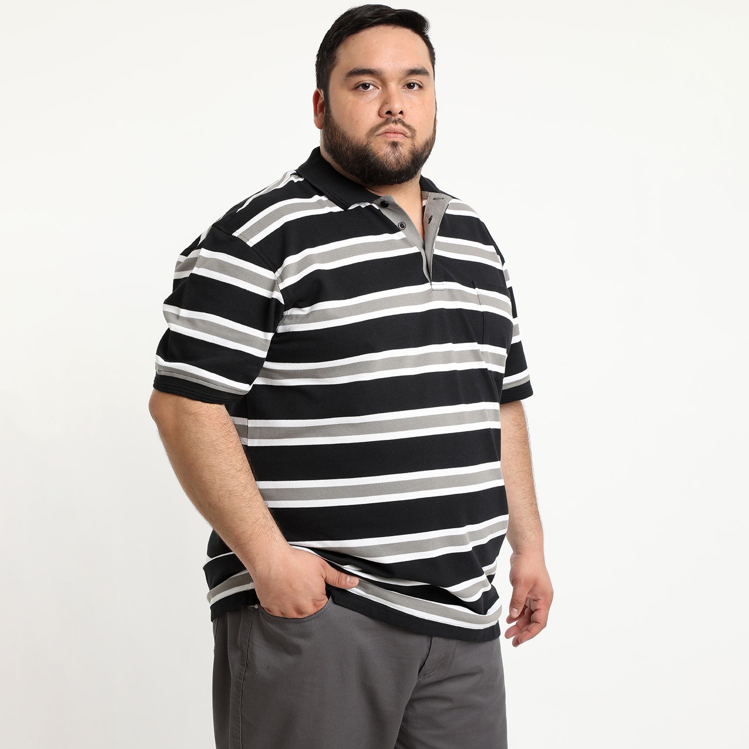 Polera Pique Listada