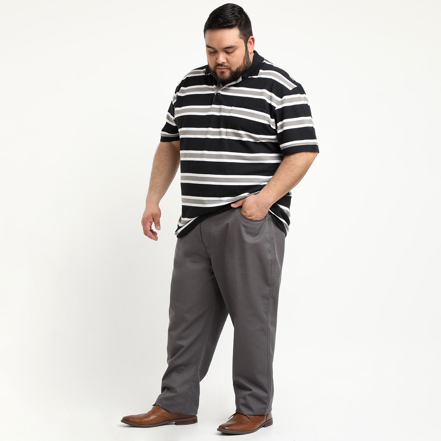 Polera Pique Listada
