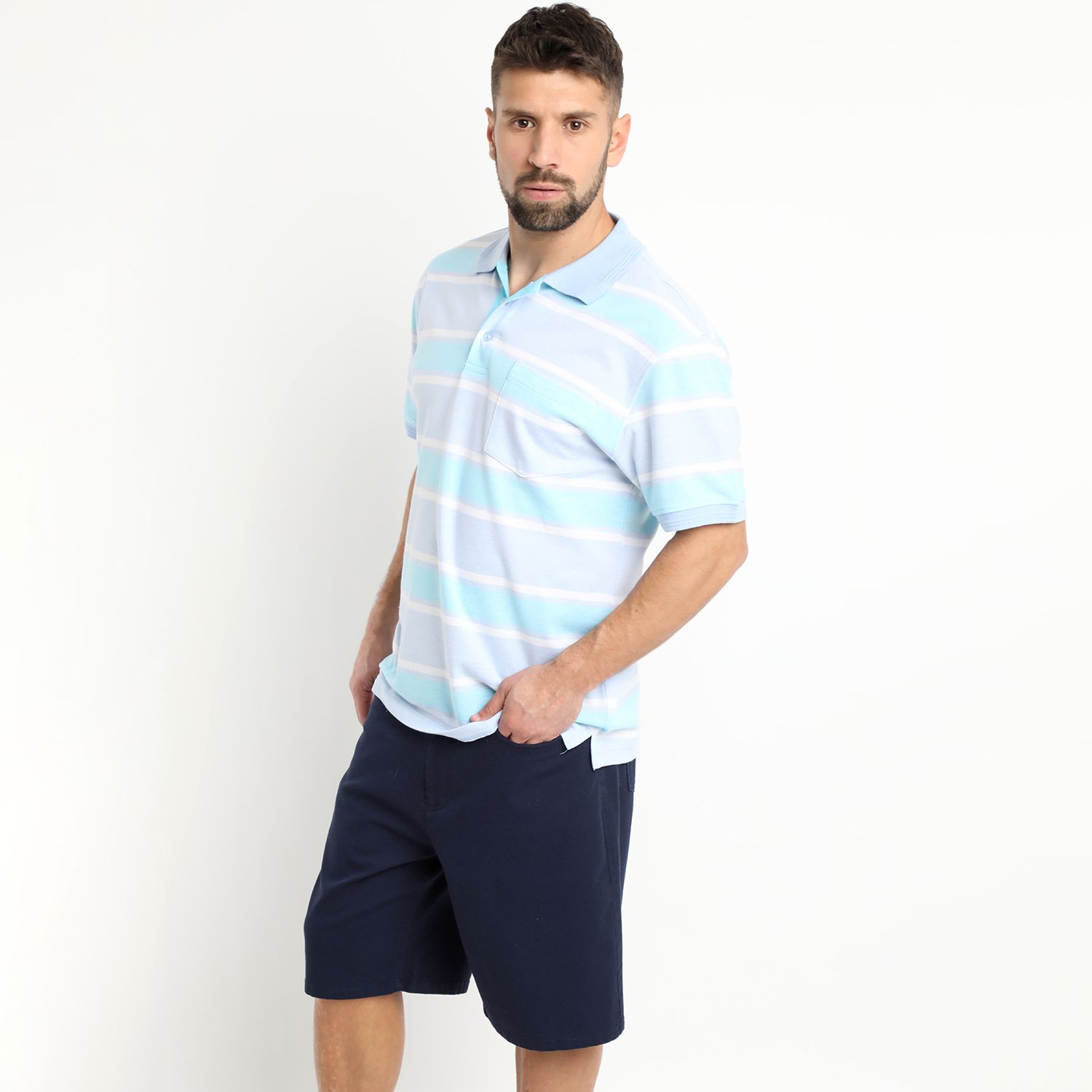 Polera Pique Listada