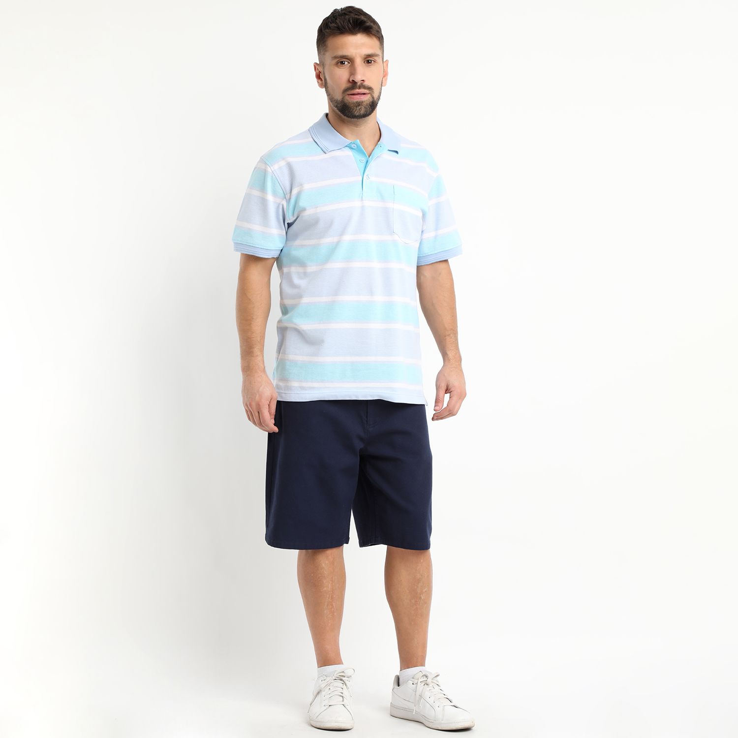 Polera Pique Listada