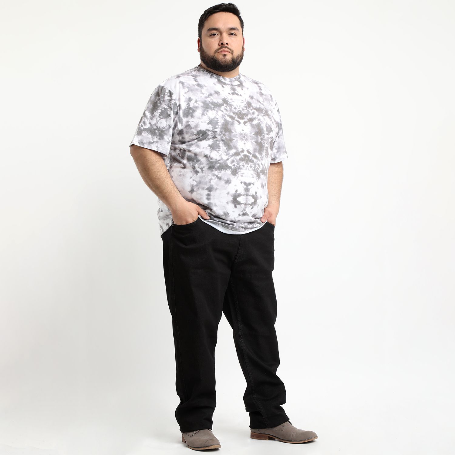 Polera Tie Dye Cuello Redondo