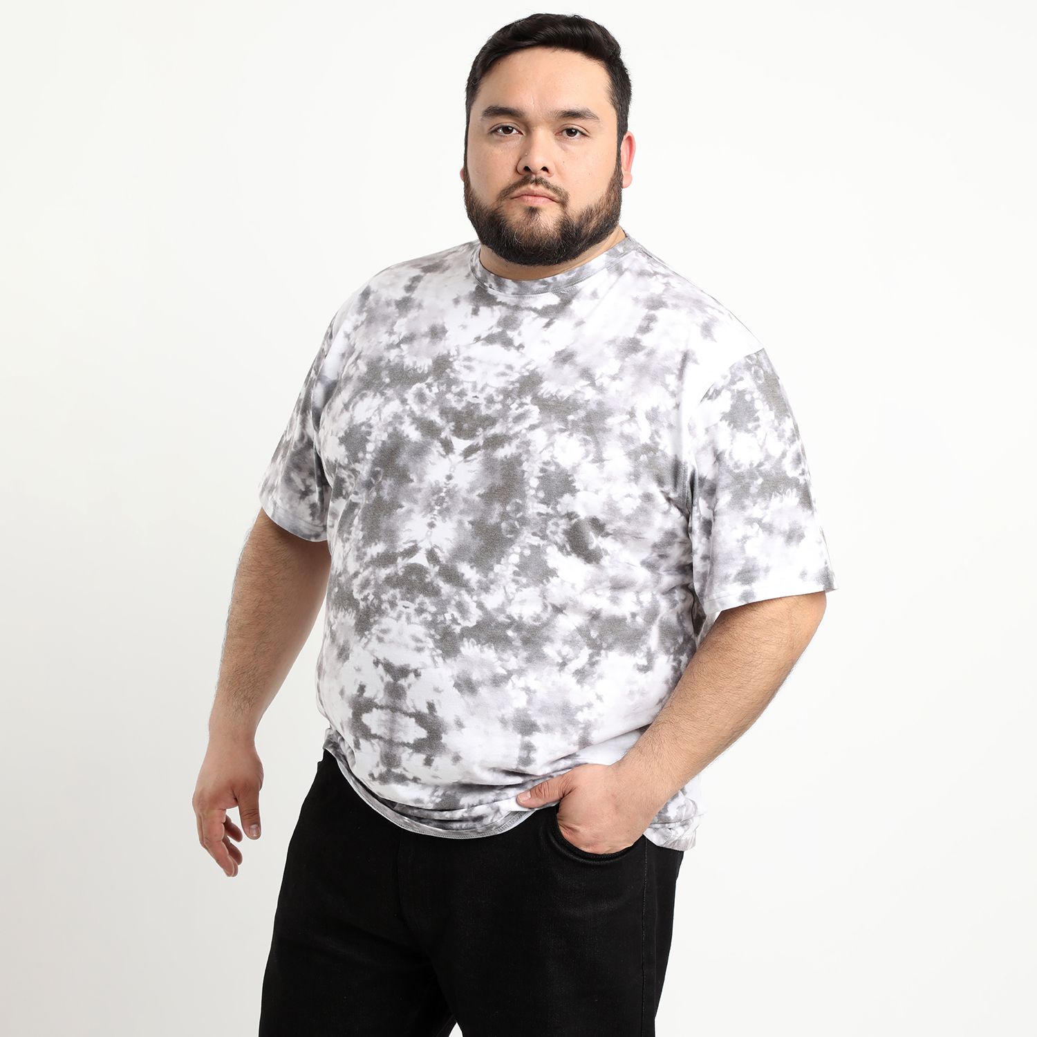 Polera Tie Dye Cuello Redondo