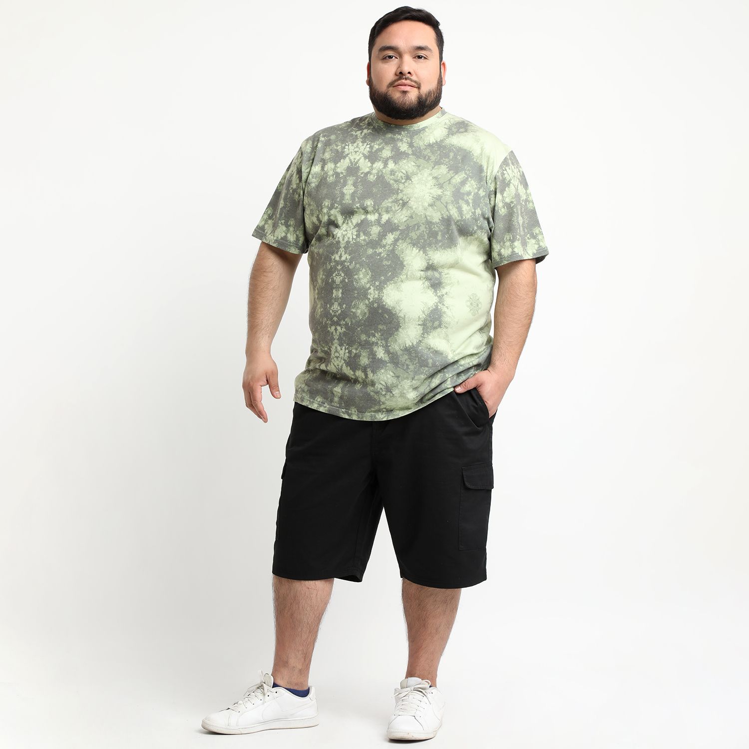 Polera Tie Dye Cuello Redondo