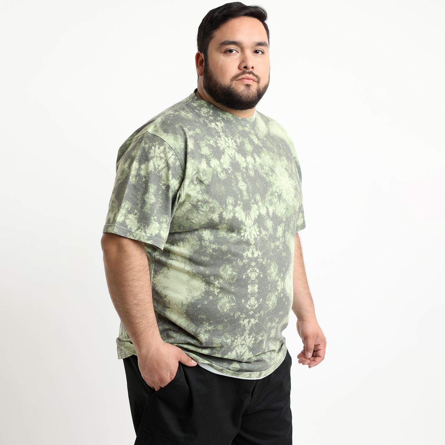 Polera Tie Dye Cuello Redondo