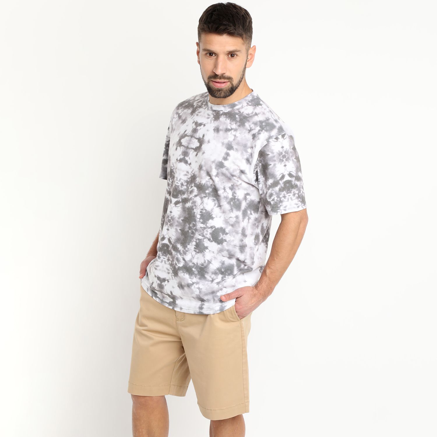Polera Tie Dye Cuello Redondo