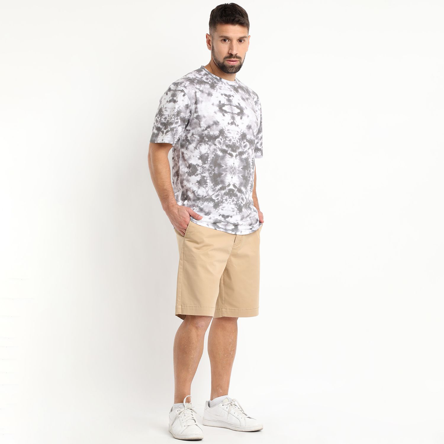 Polera Tie Dye Cuello Redondo