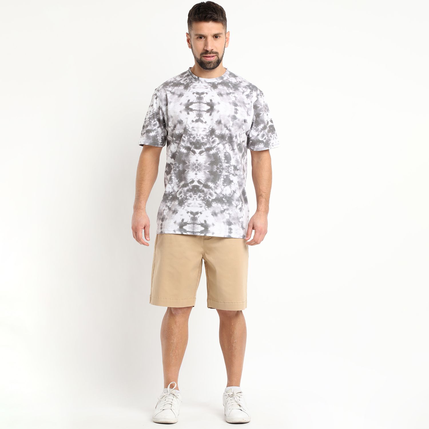 Polera Tie Dye Cuello Redondo