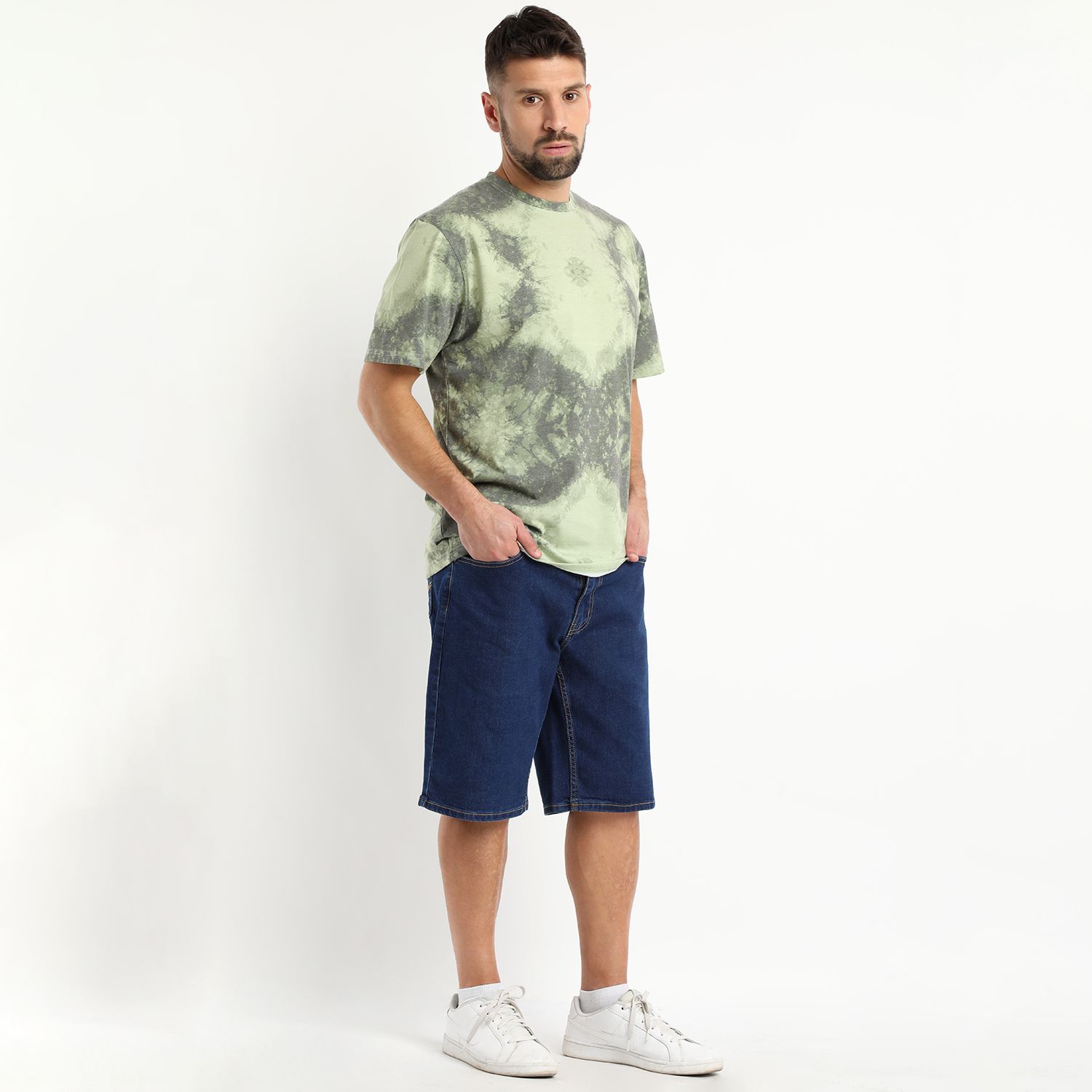 Polera Tie Dye Cuello Redondo