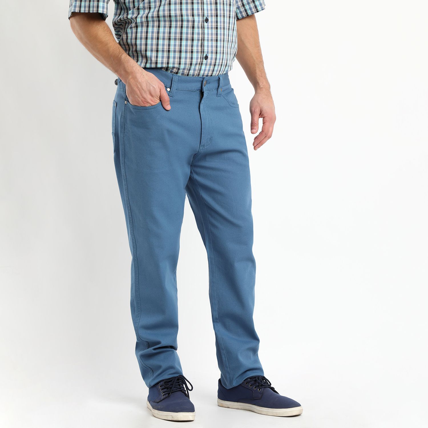 Pantalon Canvas 5 Bolsillos Spandex