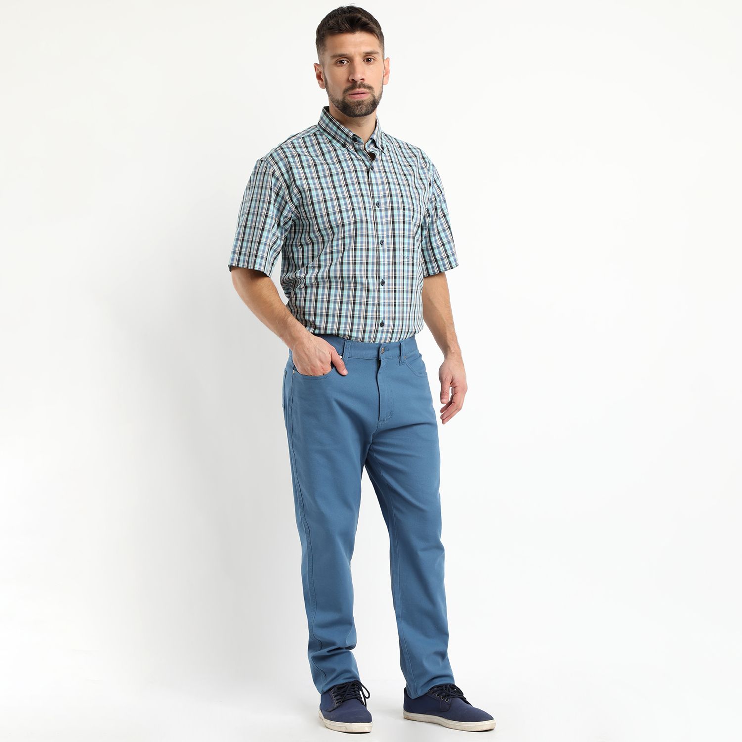 Pantalon Canvas 5 Bolsillos Spandex