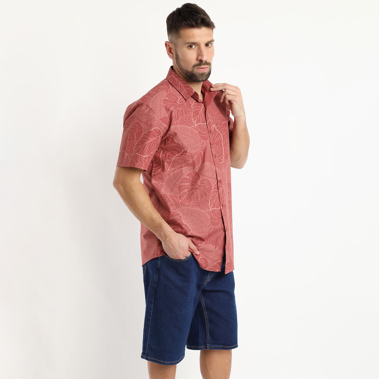 Camisa Manga Corta Guayabera
