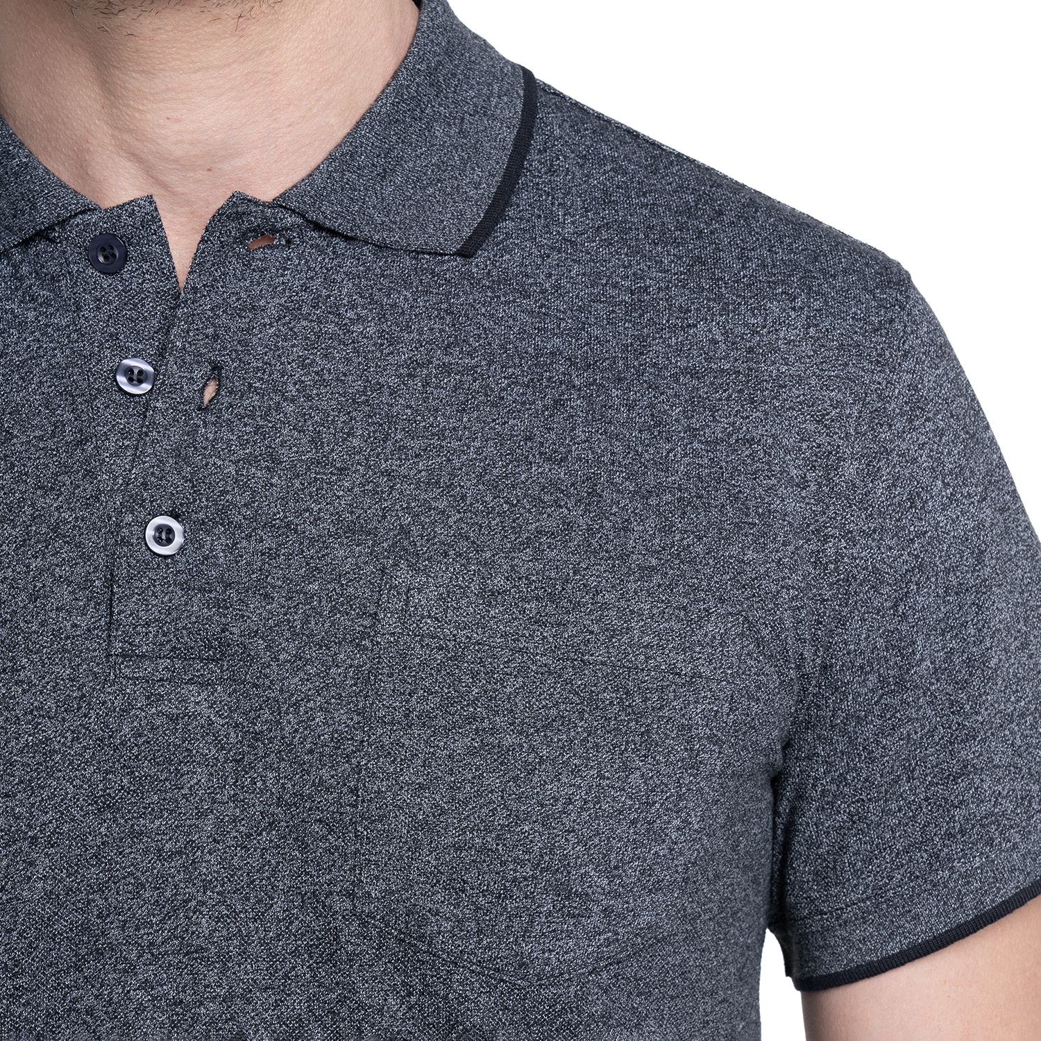 Polera Pique Melange