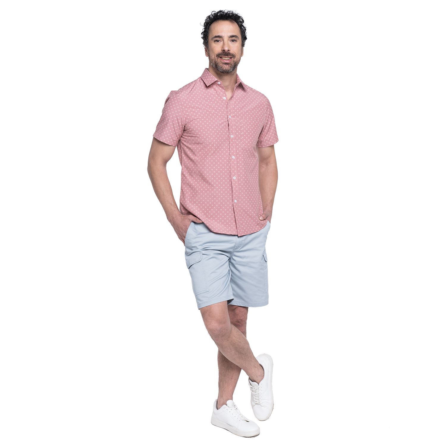 Bermuda Gabardina Cargo
