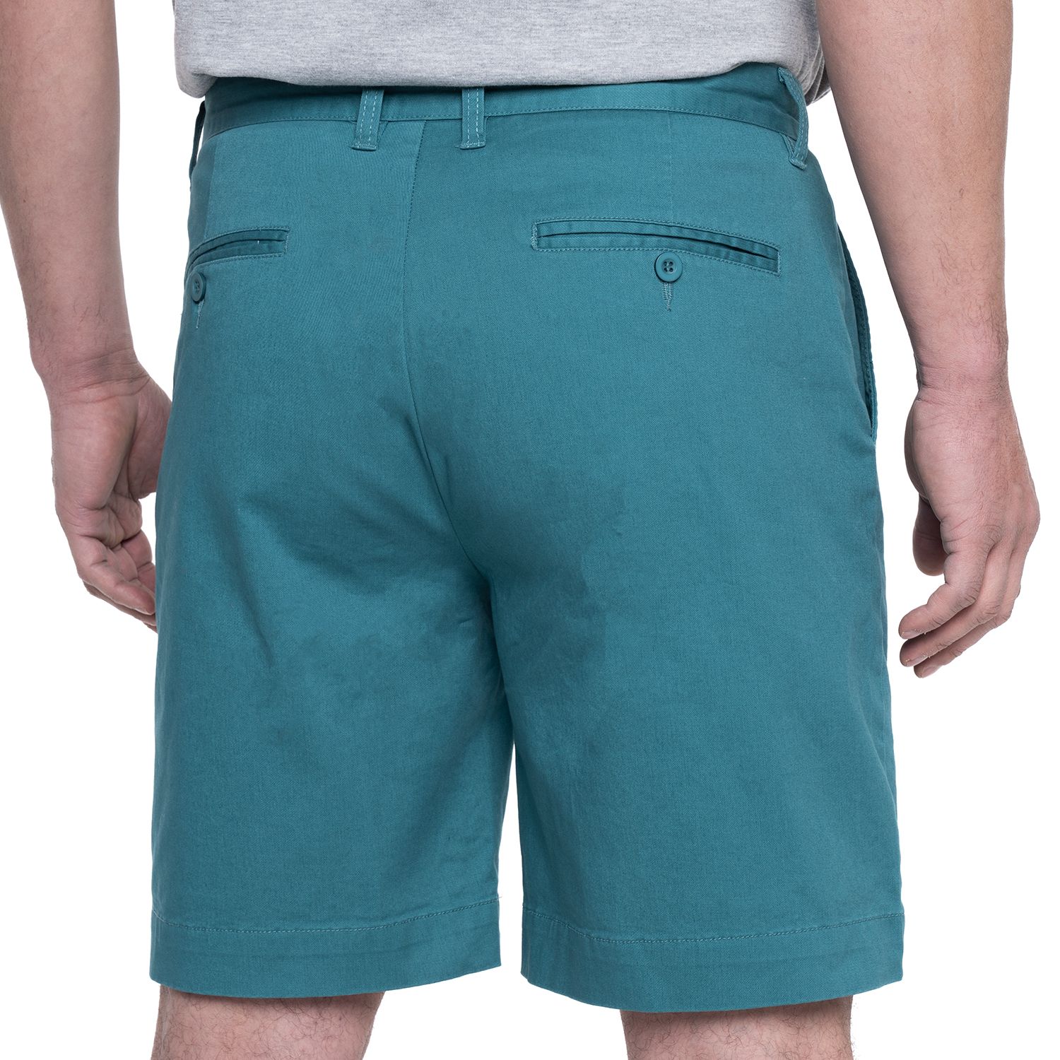 Bermuda Gabardina Frente Plano