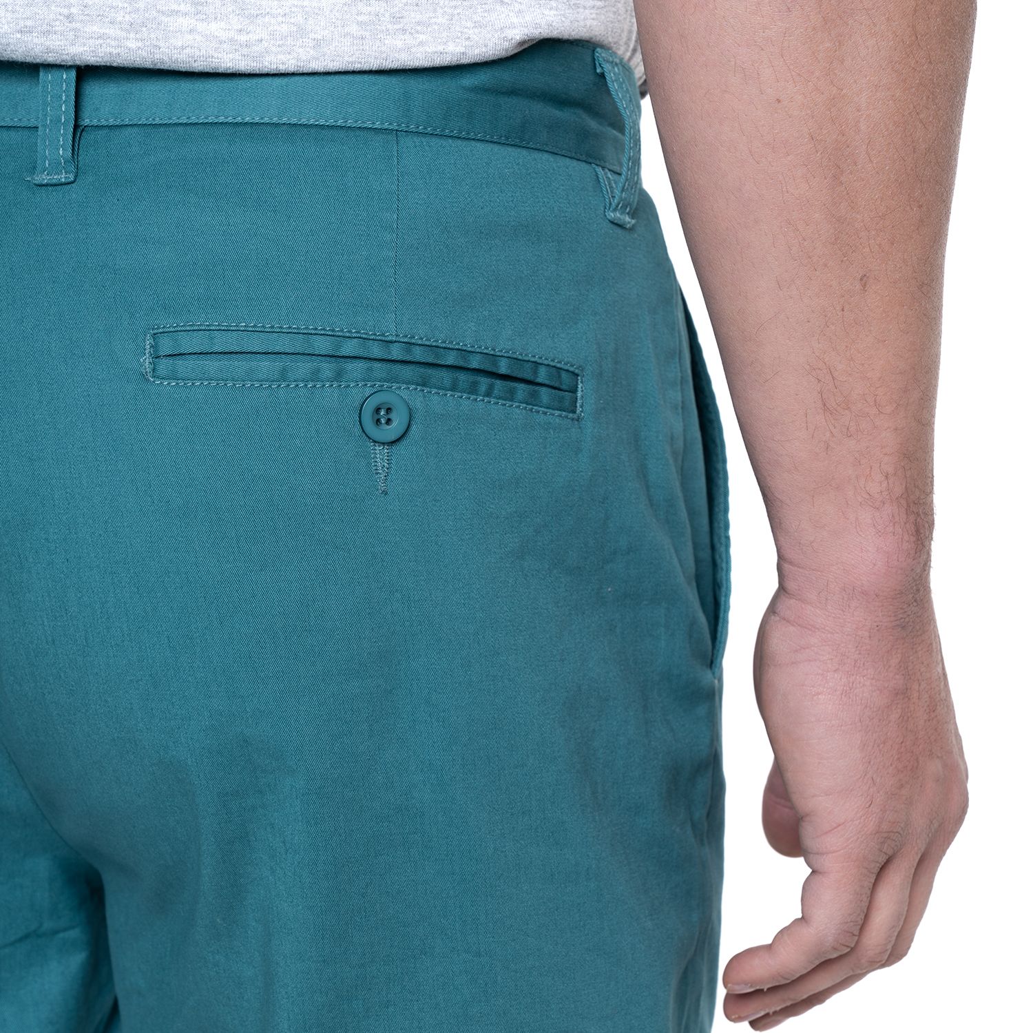 Bermuda Gabardina Frente Plano