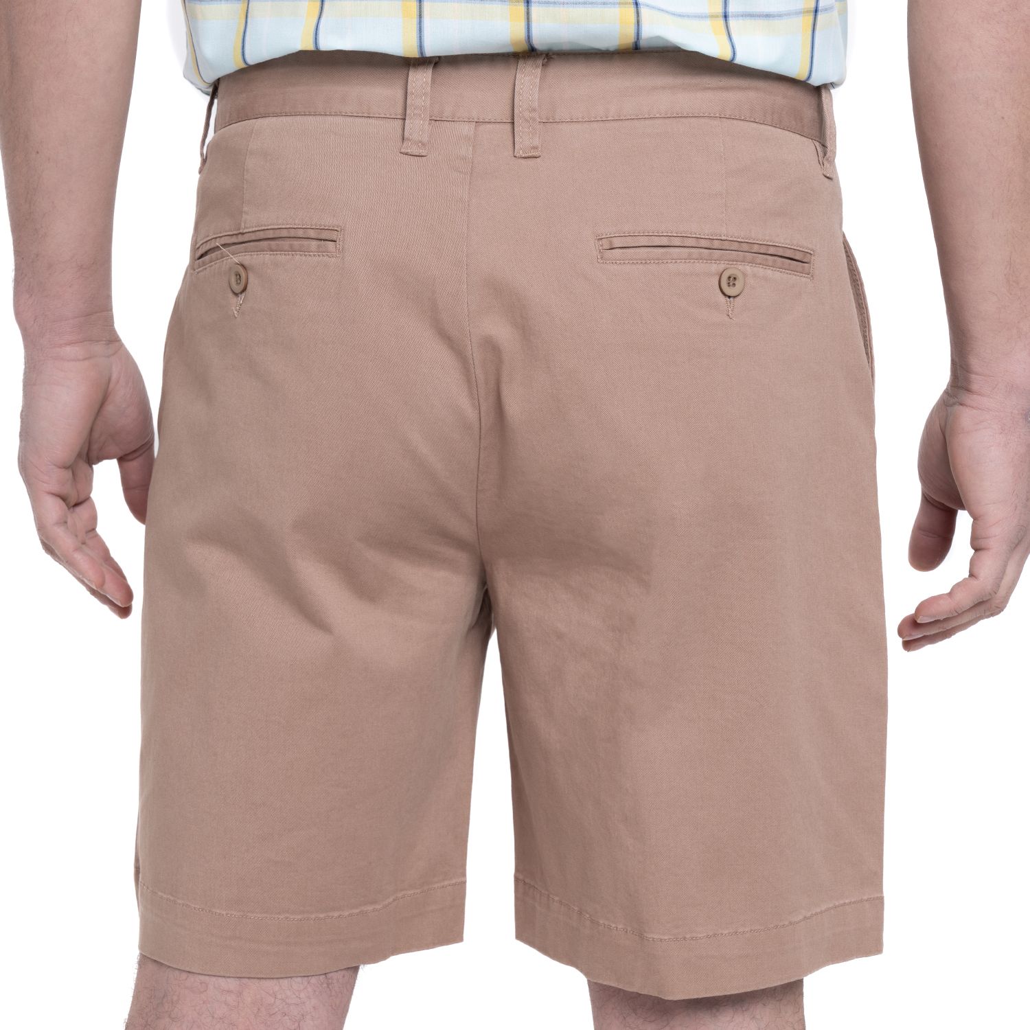Bermuda Gabardina Frente Plano