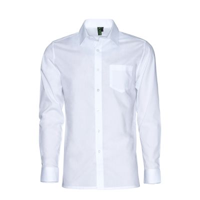 Camisa Blanco Slim Fit Escolar Juvenil Hombre