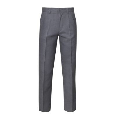 Pantalón Clásico Pinzado Gris Escolar Niño