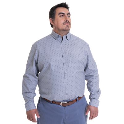 Camisa Manga Larga Fantasia Estampada Regular Fit