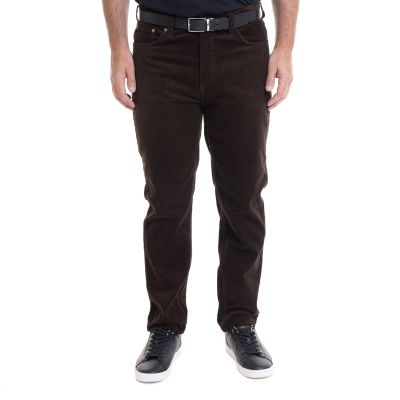 Pantalon Cotele 5 Bolsillos Regular Fit