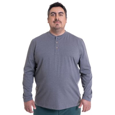 Polera Manga Larga Jersey Botones Slim Fit