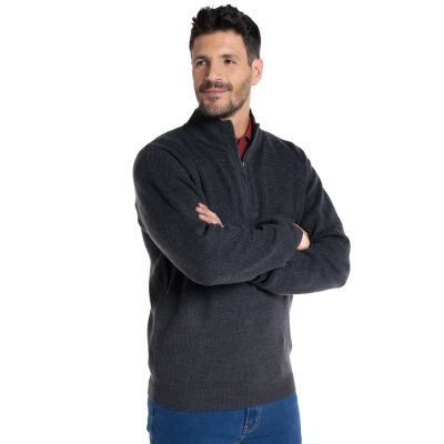 Sweater Half Zipper