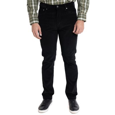 Pantalon Cotele 5 Bolsillos Regular Fit